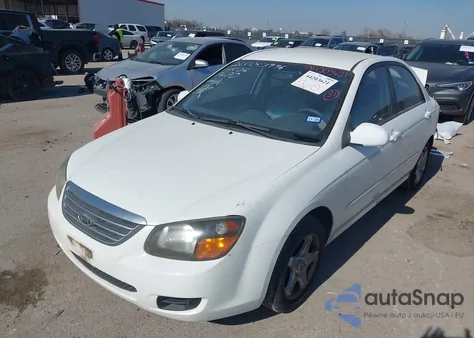 2009 Kia Spectra Ex from USA, damaged, VIN KNAFE221295624540